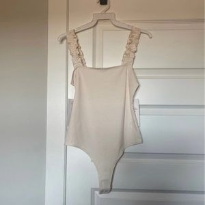 Cream Bodysuit